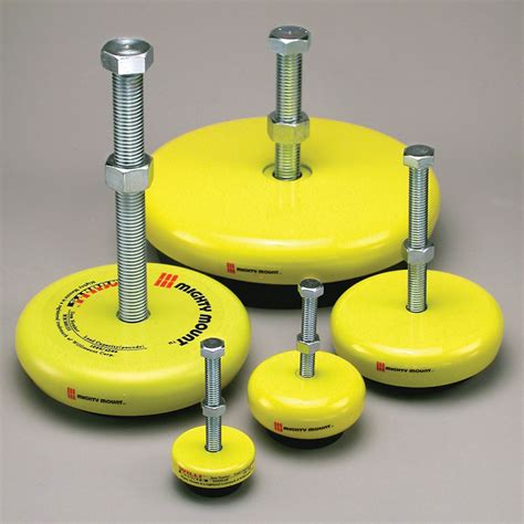 cnc machine leveling pads|heavy duty leveling mounts.